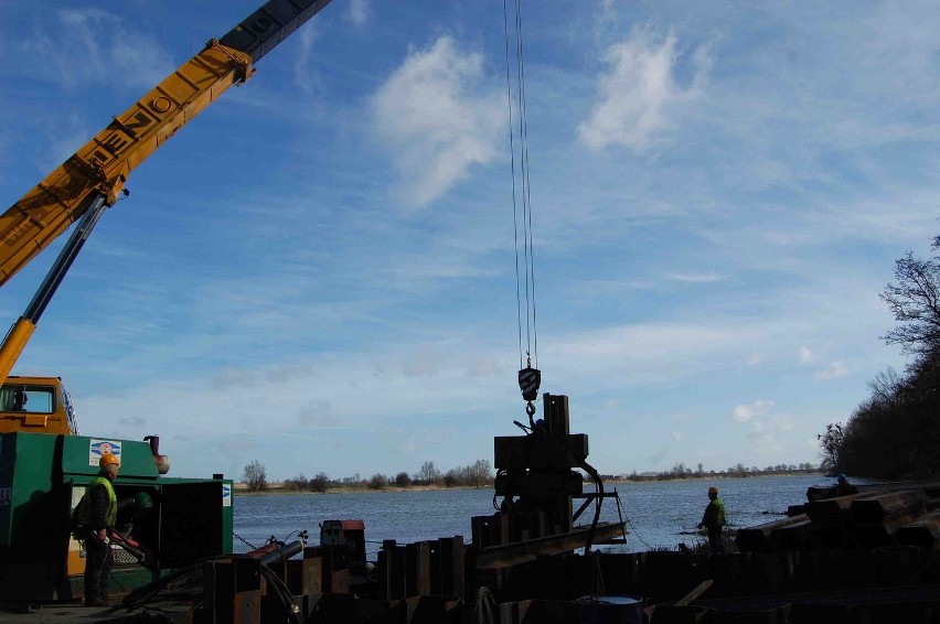 Trwa już budowa przystani żeglarskiej w Malborku