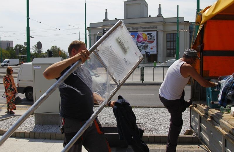 Tablica upamiętniająca kino Bałtyk