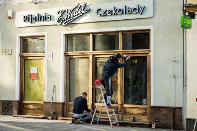 Przy ul. Mostowej w Bydgoszczy zostanie niedługo otwarta firmowa pijalnia czekolady E. Wedla