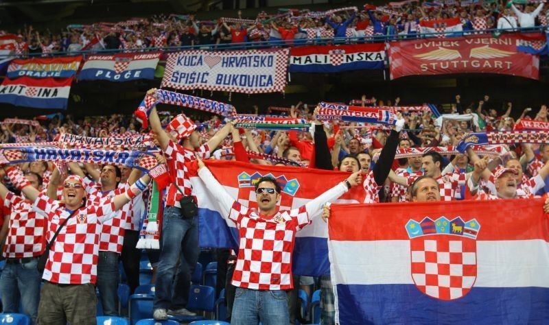 Euro 2012 Poznań - Gorąca noc chorwackich kibiców!