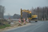 Trwają prace przy budowie drogi z Wicka do Łeby. Planowane zakończenie prac to koniec czerwca 2018 r