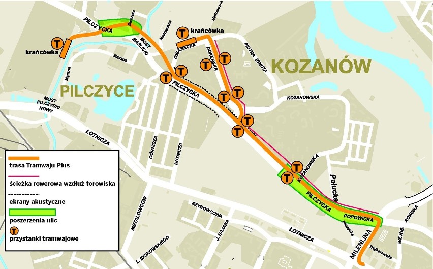 Wrocław: Nowa linia tramwajowa zawiezie na stadion i Kozanów