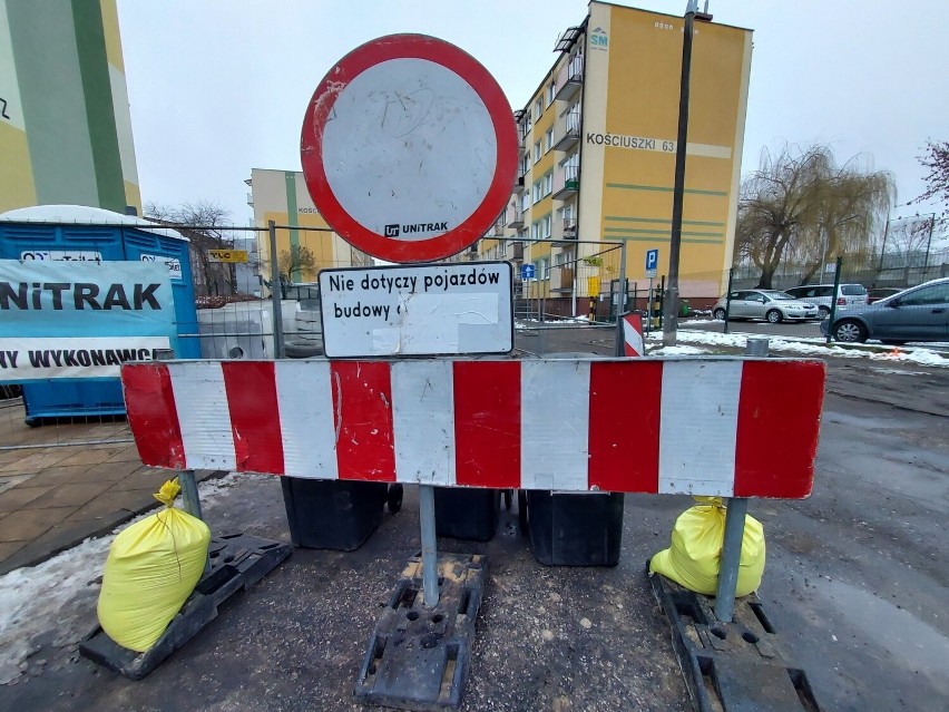 Przebudowa ulicy Kościuszki w Grudziądzu będzie trwała około...