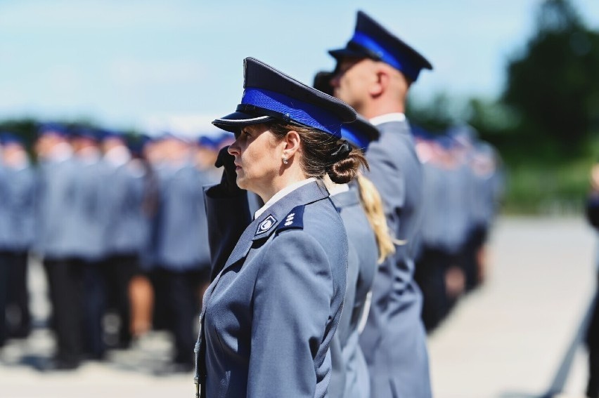 14 lipca policjanci z komend w Kutnie, Łęczycy, Skierniewicach, Łowiczu i Zgierza uczcili obchody Święta Policji