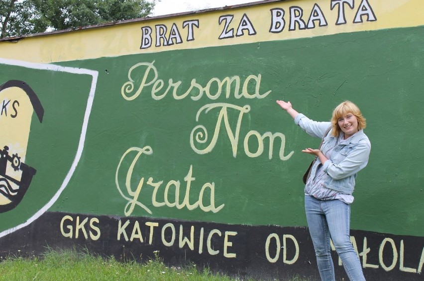 Agnieszka Grymowicz jest zachwycona pomysłem akcji "Legalne graffiti"
