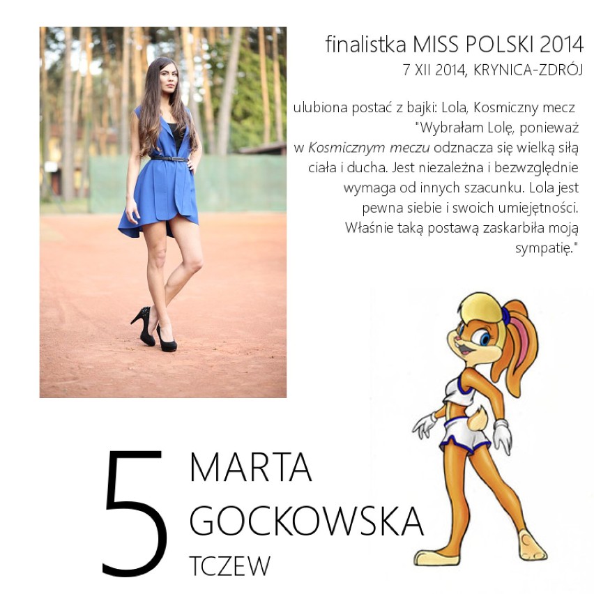Miss Polski 2014. Czy finalistki lubią... bajki? [ZDJĘCIA]