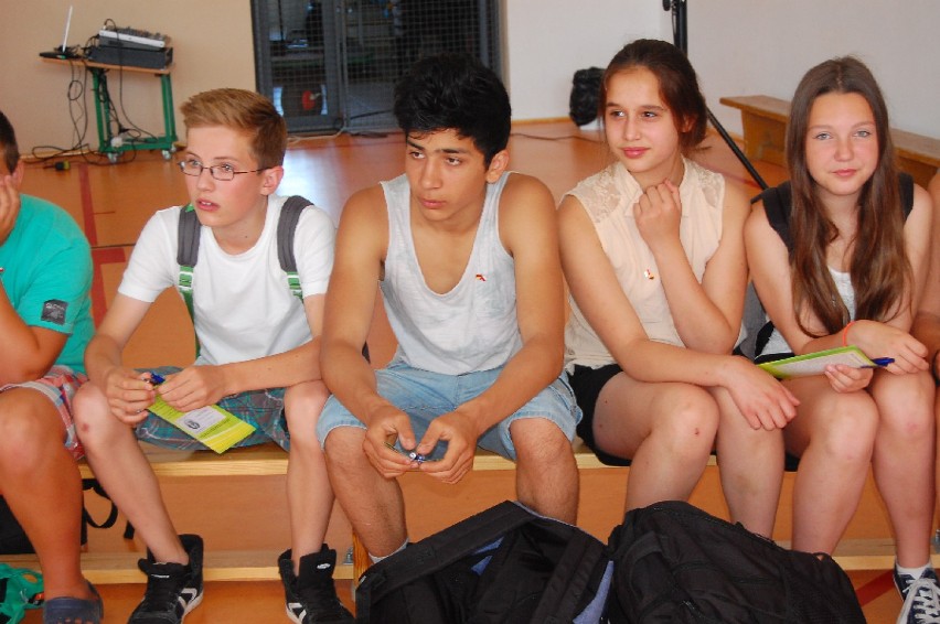 Młodzież z Niemiec w Żarnowcu