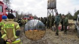 Ćwiczenia lubelskich strażaków przerodziły się w prawdziwą akcję gaśniczą. Trzeba było gasić las. Zobacz zdjęcia