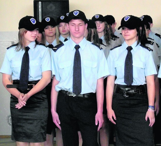 W  klasie policyjnej jest więcej dziewcząt niż chłopców