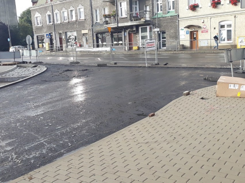 Police. Plac Chrobrego: przebudowa idzie zgodnie z planem [ZDJĘCIA]