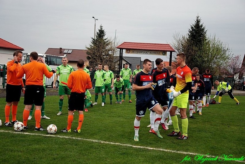 Zdrój Ciechocinek rozbił Kujawiaka w Kowalu 6:2 w 20. kolejce V ligi [zdjęcia]