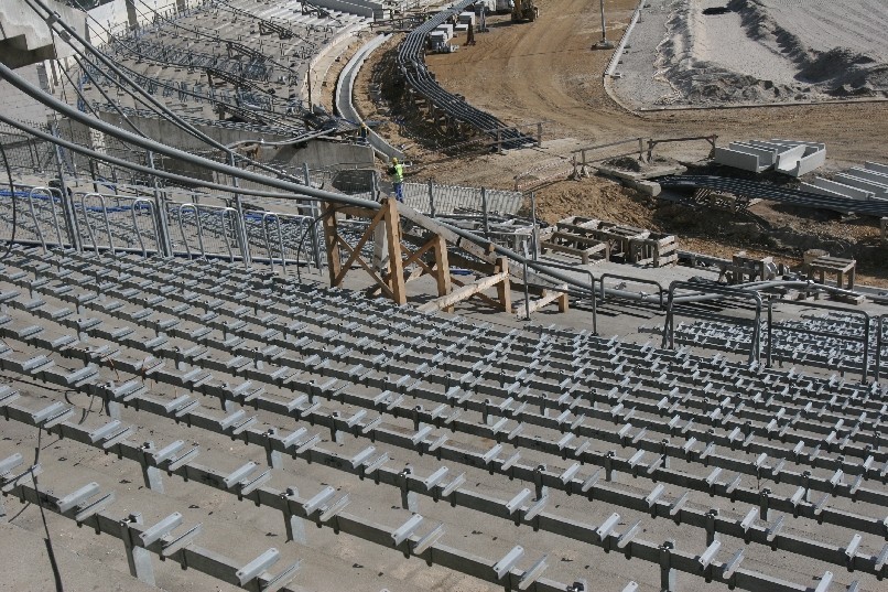 Stadion Śląski: Co nowego na budowie? [ZDJĘCIA + WIDEO]