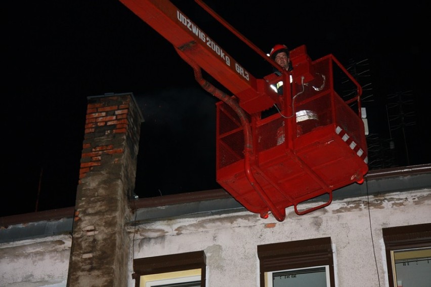 Syców: Zapalił się komin przy Daszyńskiego