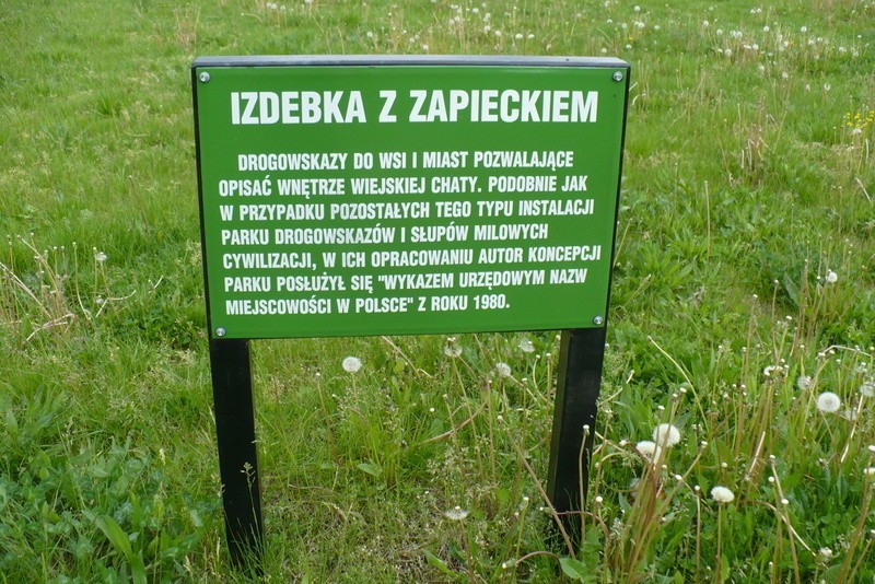 Witnica: Jedyny w Polsce Park Drogowskazów i Słupów Milowych...