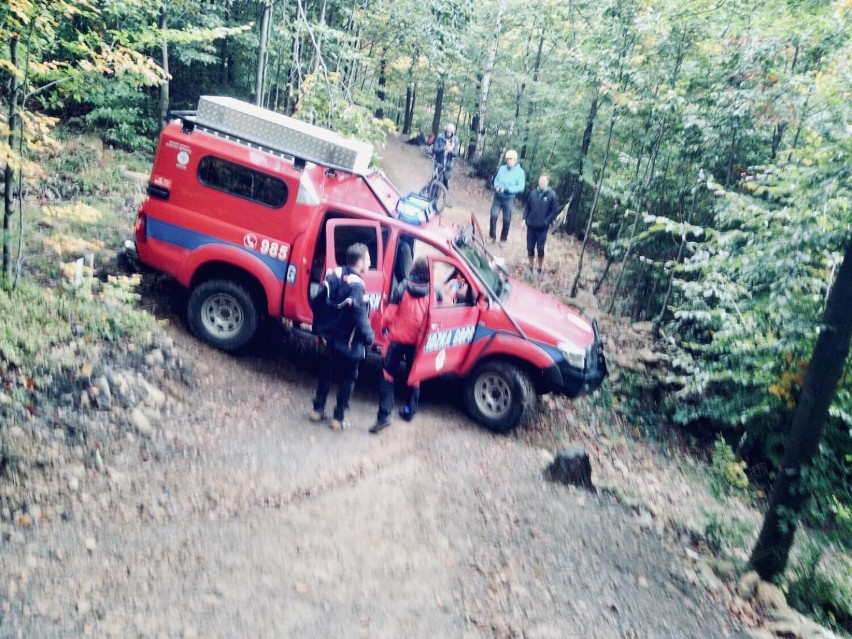 Pechowy weekend w górach.  Na beskidzkich szlakach doszło do 15 wypadków.