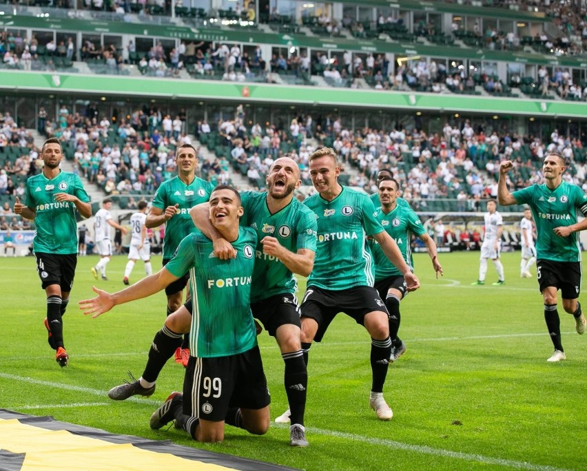 Legia - Pogoń 1:2 na inaugurację sezonu 2019/20.