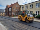 Obrzycko w remoncie. Trwają prace drogowe na Placu Lipowym i ulicy Podgórnej