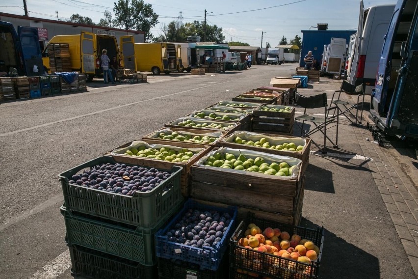 Giełda rolna na Rybitwach.