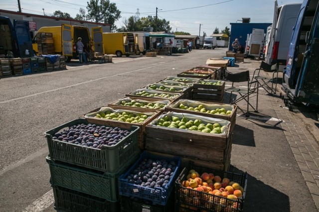 Giełda rolna na Rybitwach.