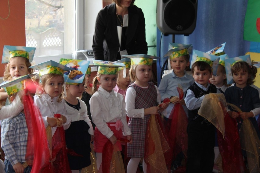 Pasowanie na przedszkolaka w Porębie