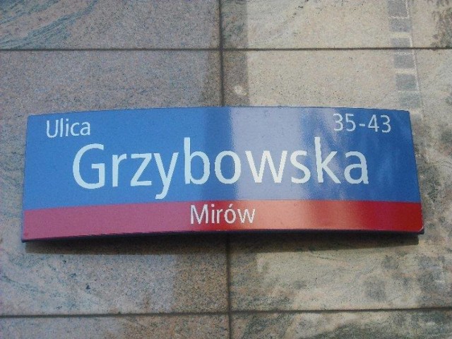 Zamknięta ul. Grzybowska