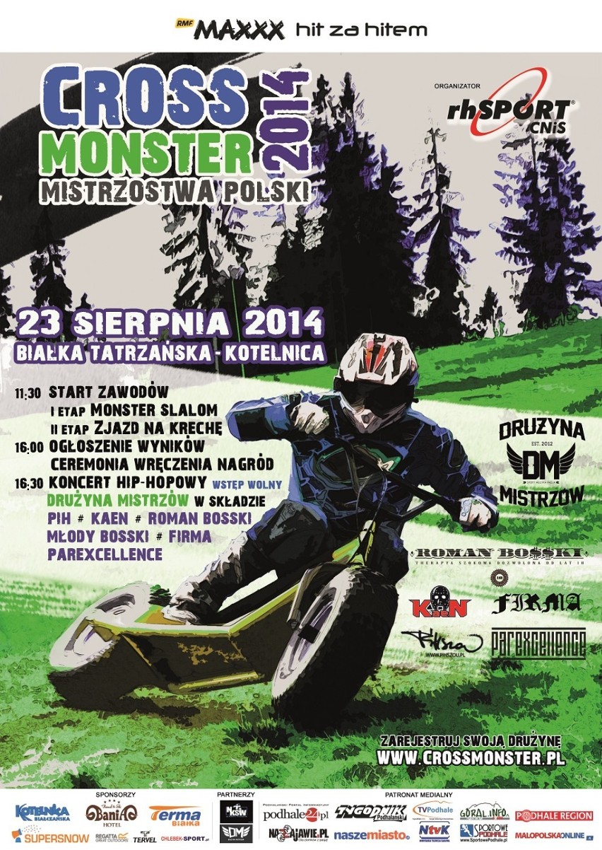 Mistrzostwa Polski Cross Monster 2014 w Białce Tatrzańskiej