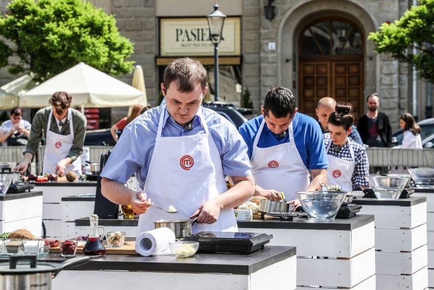 Krzysiek Bigus w programie "Masterchef"