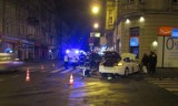 Wypadek w Poznaniu - Porsche rozbite, dwie osoby w szpitalu [ZDJĘCIA]