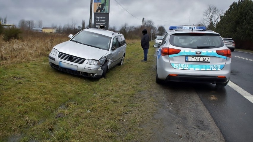 W sobotę na ul. Portowej w Słupsku doszło do kolizji dwóch...