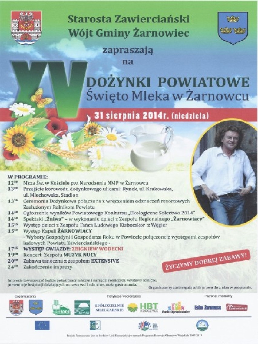 Dożynki powiatowe w Żarnowcu 2014.