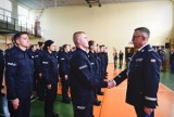 70 nowych policjantów przyjętych do służby. Złożyli ślubowanie