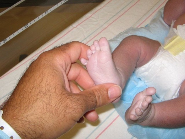 Źródło: http://commons.wikimedia.org/wiki/File:Foot_of_newborn_baby.jpg