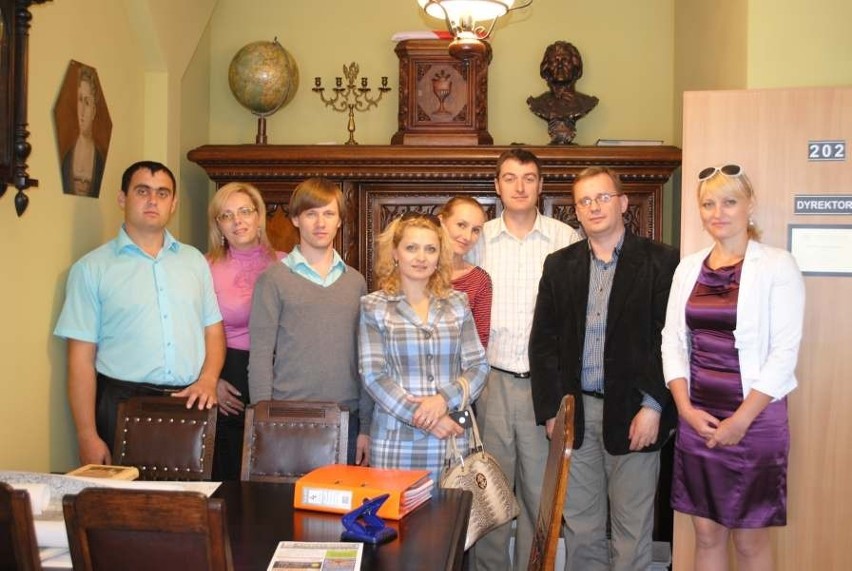 Goście z Mołdawii we Wrześni.