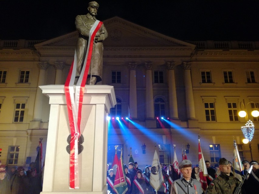 Cztery lata temu odsłonięto pomnik Józefa Piłsudskiego w...