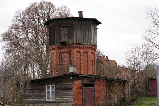 Wieża ciśnień w Zielinie (gm. Trzebielino) ma ponad 100 lat.