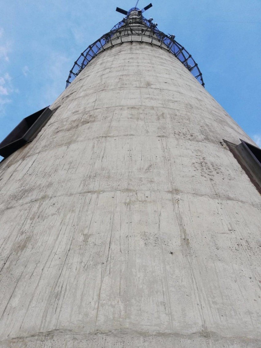 Komin w Widziszowie to jeden z najwyższych w Europie i na świecie obiektów do skoków na linie