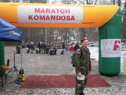 Antoni Bernat na Maratonie Komandosa - 2010