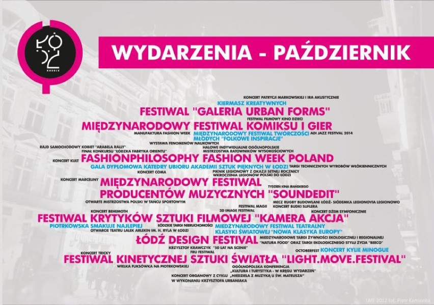 Co będzie się działo w Łodzi w październiku?