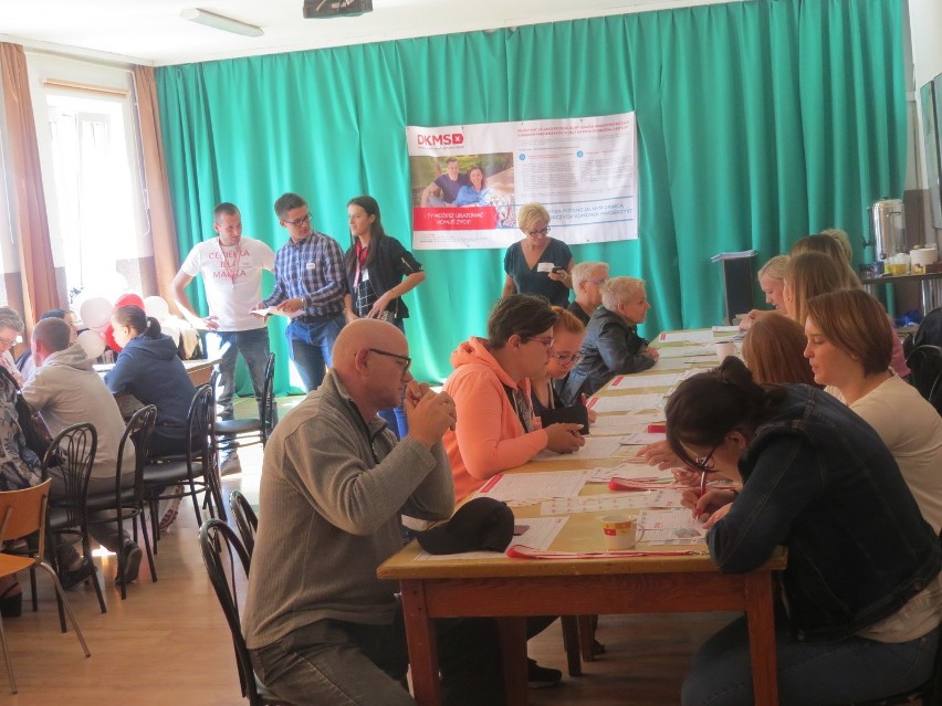 Rejestracja potencjalnych dawców szpiku w Aleksandrowie Kujawskim [zdjęcia]