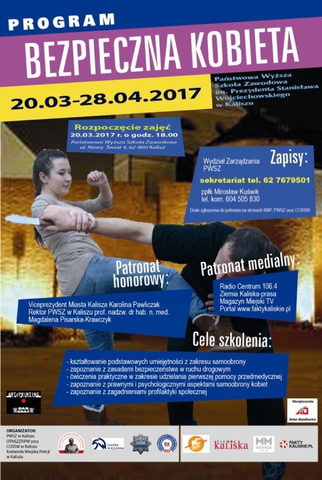 Program "Bezpieczna kobieta". Ruszają zapisy