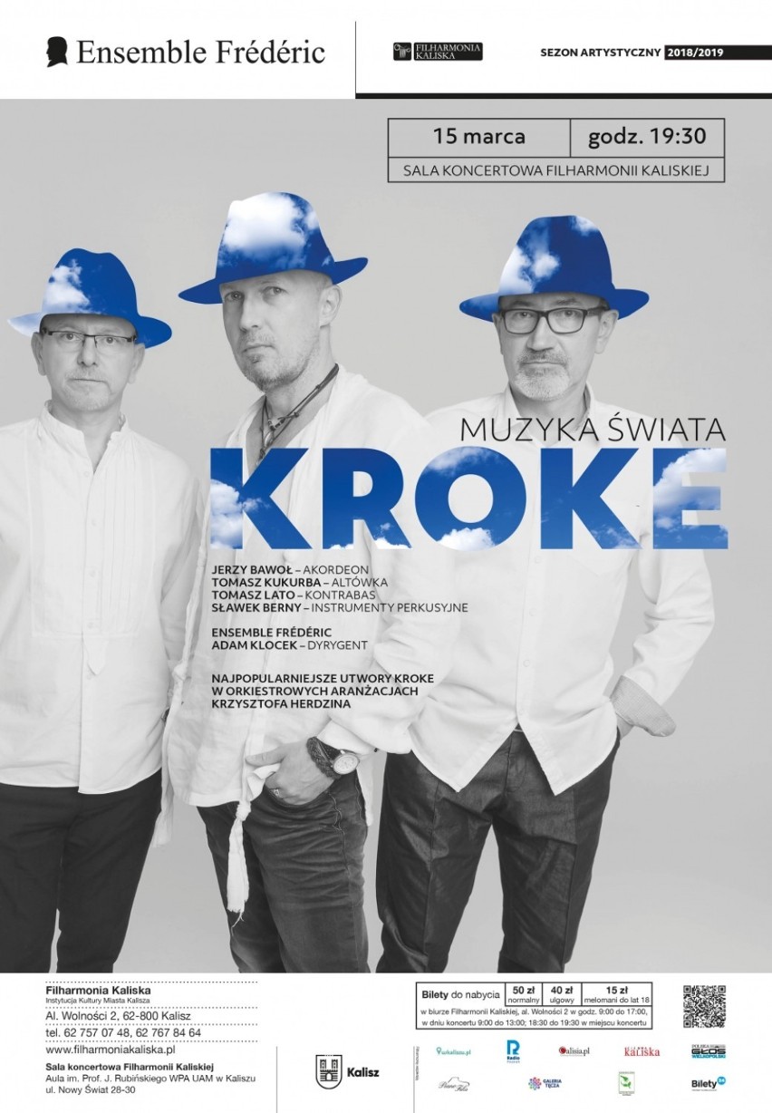 Filharmonia Kaliska. Koncert zespołu Kroke z Ensemble...