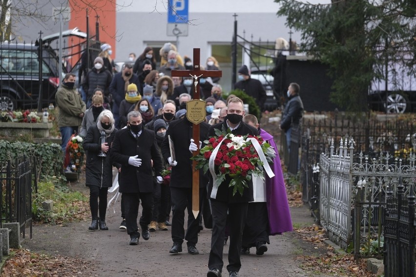 Andrzej Woźniak spoczął na cmentarzu św. Jerzego w Toruniu