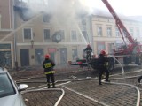 Pożar w centrum Chełmna. Pogorzelcy nie zostali sami