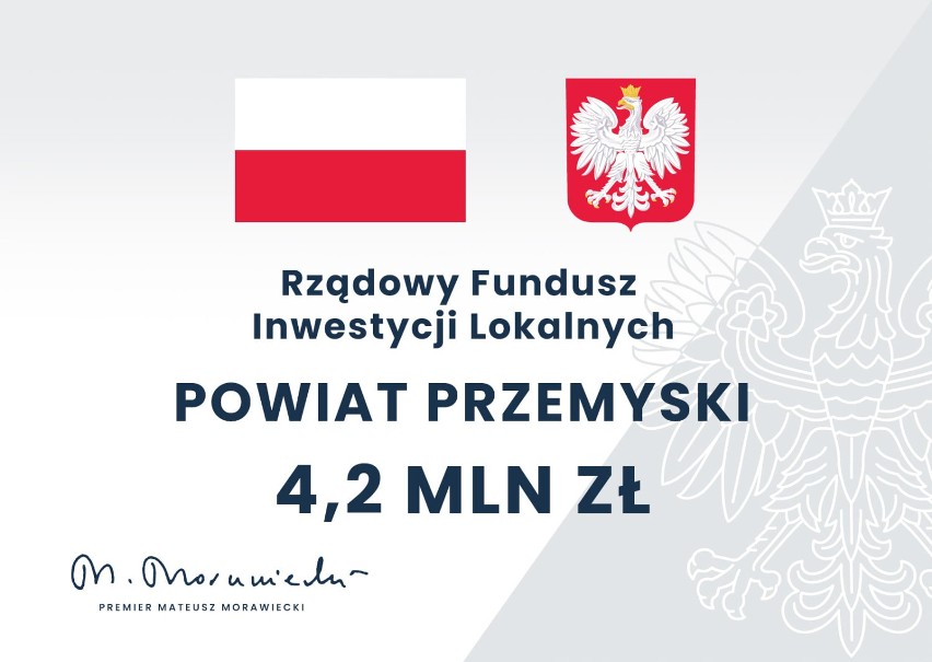 Łącznie wsparcie dla dwóch gmin z powiatu przemyskiego,...