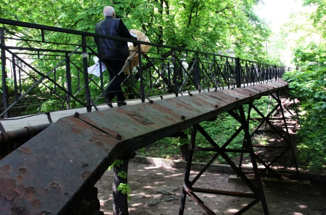 Tak wygląda dzisiaj kładka przy Obrońców Westerplatte w Sopocie