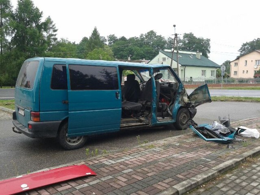 Wypadek w Łętowicach