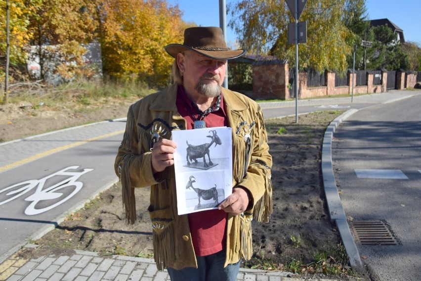 Brama do lasu, szlak kapliczek i koza Picassa - to propozycje rzeźbiarza Sławomira Micka dla Kielc [ZDJĘCIA, WIDEO] 