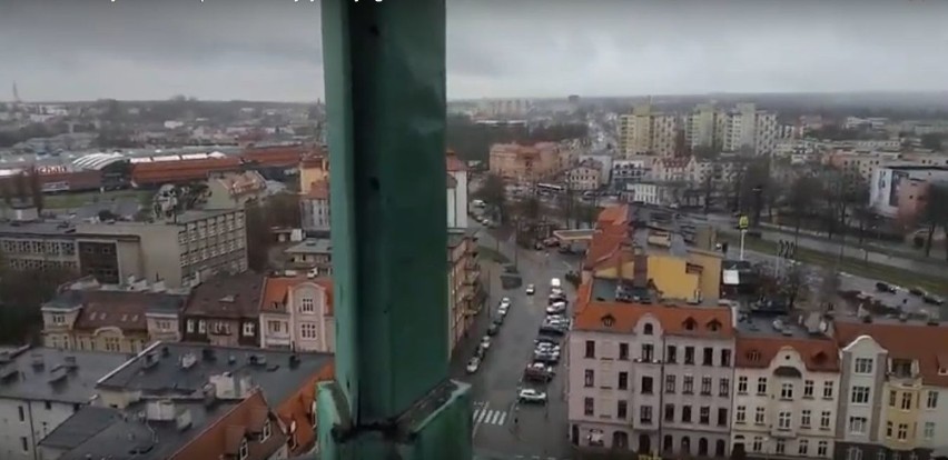 Krzysztof Drozdowski udostępnił nagranie z wieży kościoła...