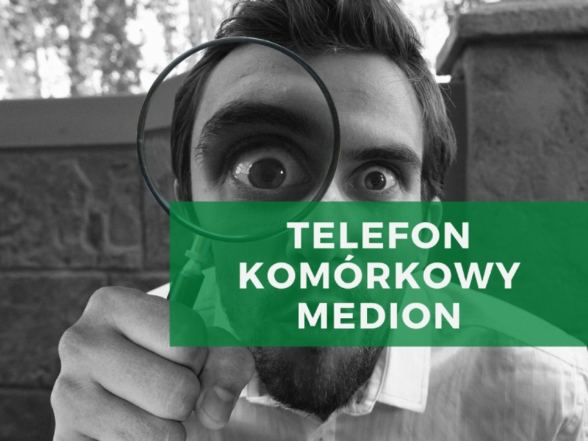 Telefon komórkowy MEDION
Opis rzeczy znalezionej: telefon...