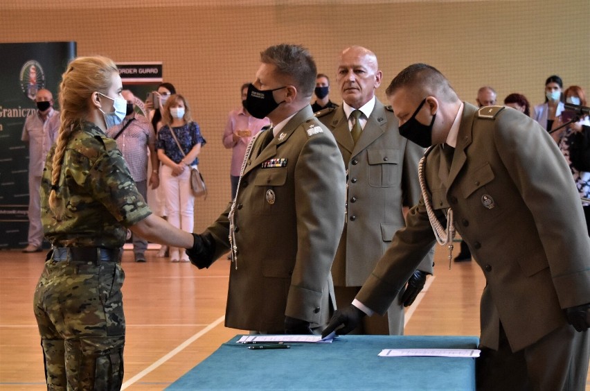 Poznaliśmy nowych funkcjonariuszy Nadodrzańskiego Oddziału Straży Granicznej 